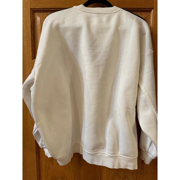 adidas women’s Script Oversize Sweatshirt size XS - Picture 5 of 7